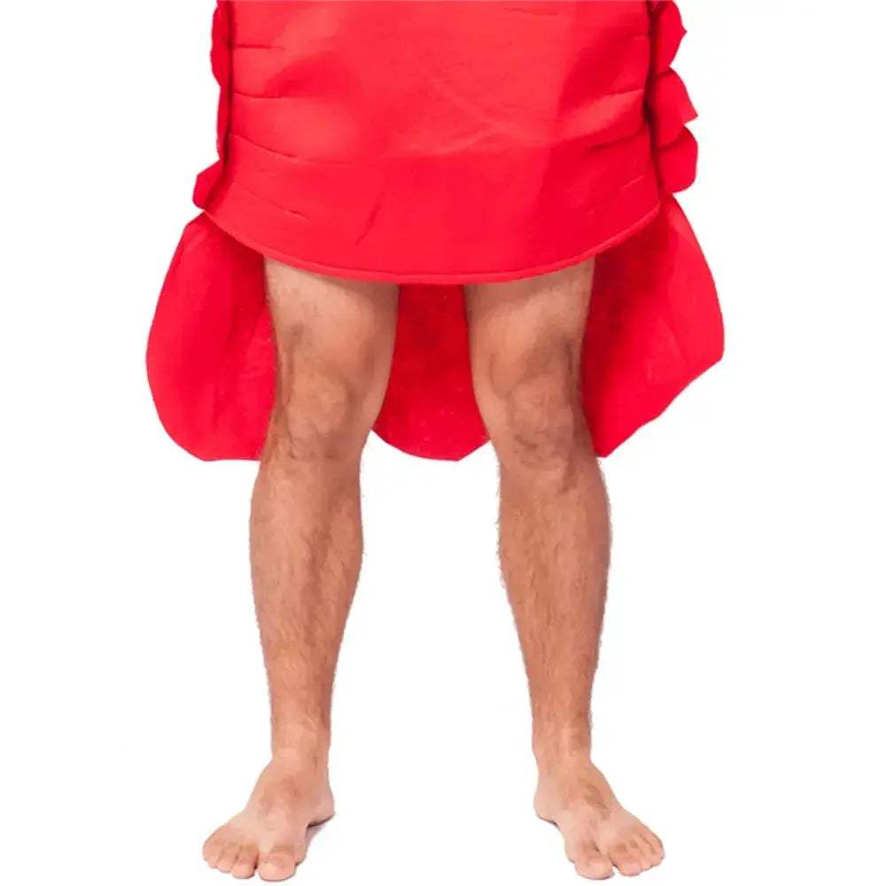 Adult Lobster Costume Cosplay Red Crayfish Outfit for Halloween - ToylandEU