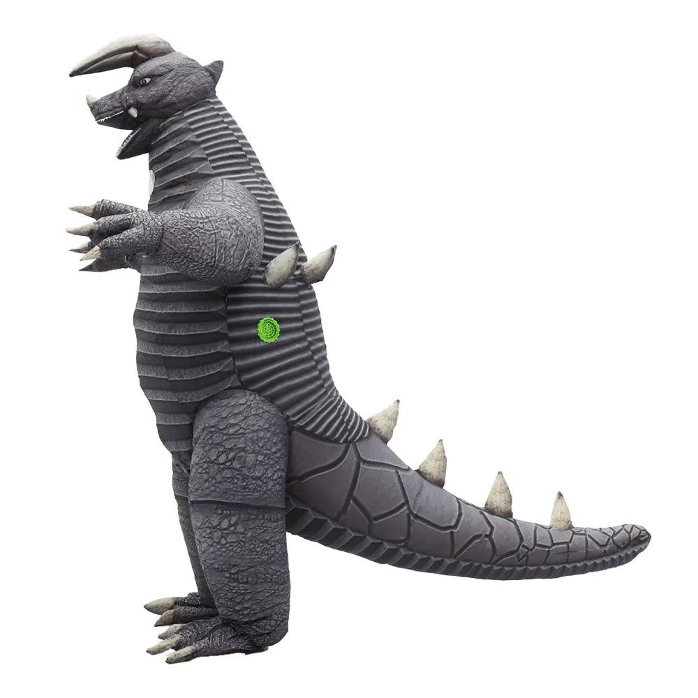 Adult Monster Mascot Costume | Polyester Knit Full Body Set | Toylandeu™