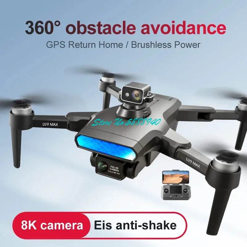 Advanced GPS Brushless Drone Quadcopter ObstacleAvoidanceRC - ToylandEU