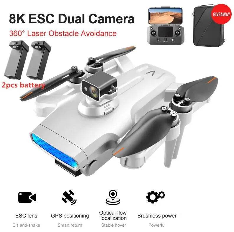 Advanced GPS Brushless Drone Quadcopter ObstacleAvoidanceRC - ToylandEU