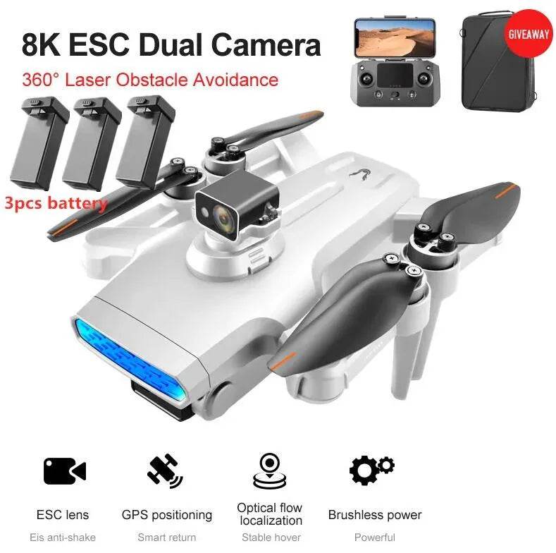 Advanced GPS Brushless Drone Quadcopter ObstacleAvoidanceRC - ToylandEU