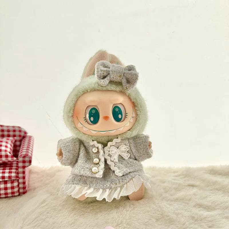 Advanced Luxury Designer Clothes for 17cm Labubu Outfit - ToylandEU