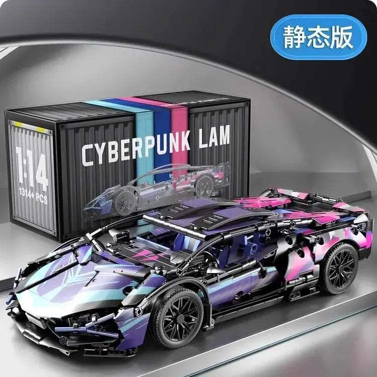 Advanced Racing Car Model Building Blocks Set For Adults - ToylandEU