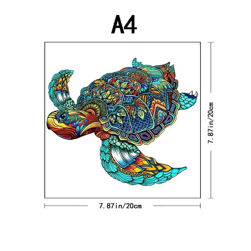 Advanced Wooden Jigsaw Puzzle For Adults Unique Alien Theme Gift - ToylandEU