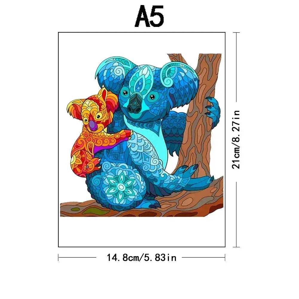 Advanced Wooden Jigsaw Puzzle For Adults Unique Alien Theme Gift - ToylandEU