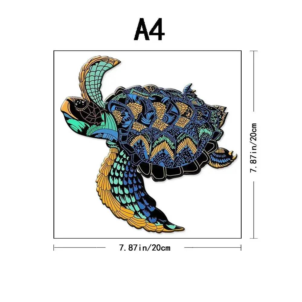 Advanced Wooden Jigsaw Puzzle For Adults Unique Alien Theme Gift - ToylandEU