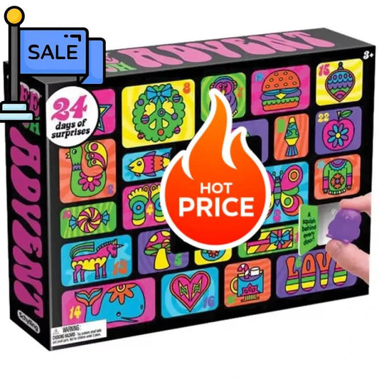 Advent Calendar | 24 Door 3D Dolls | Toylandeu™
