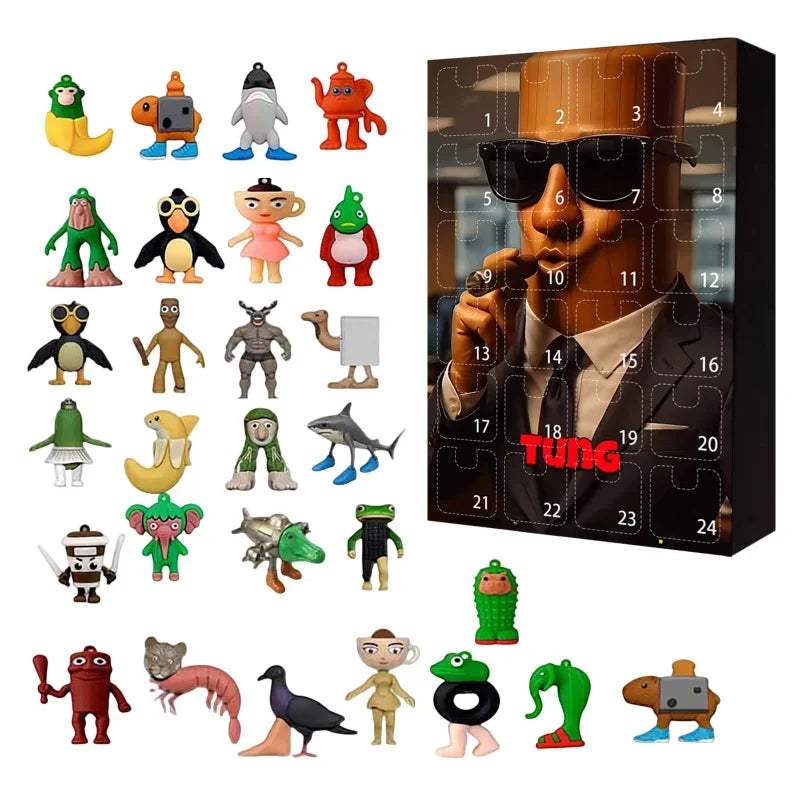 Advent Calendar | 24 Pcs Vinyl Figures | Toylandeu™
