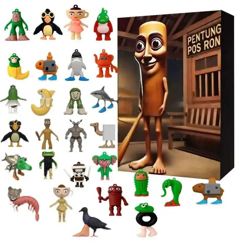 Advent Calendar | 24 Pcs Vinyl Figures | Toylandeu™