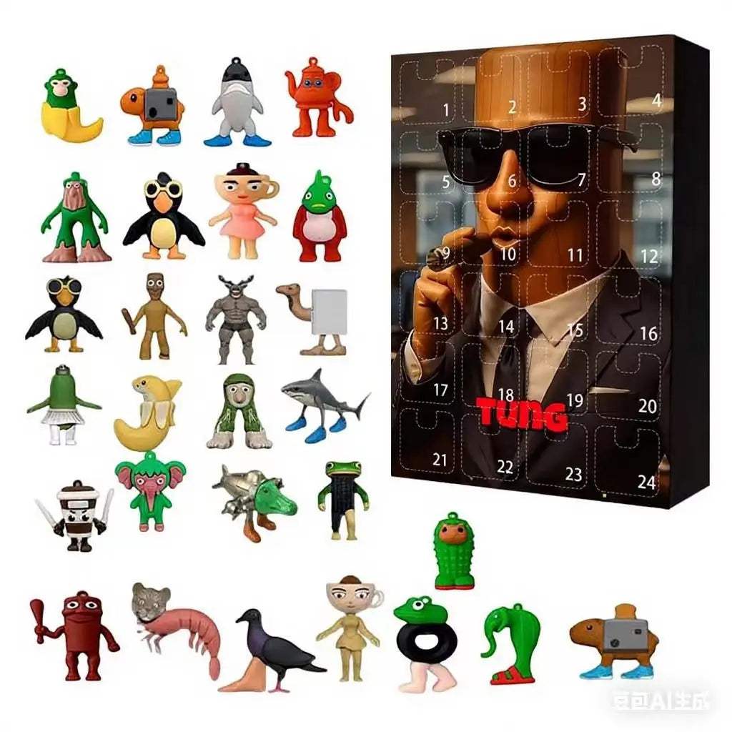 Advent Calendar | 24 Pcs Vinyl Figures | Toylandeu™