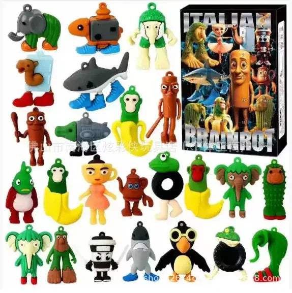 Advent Calendar | 24 Pcs Vinyl Figures | Toylandeu™