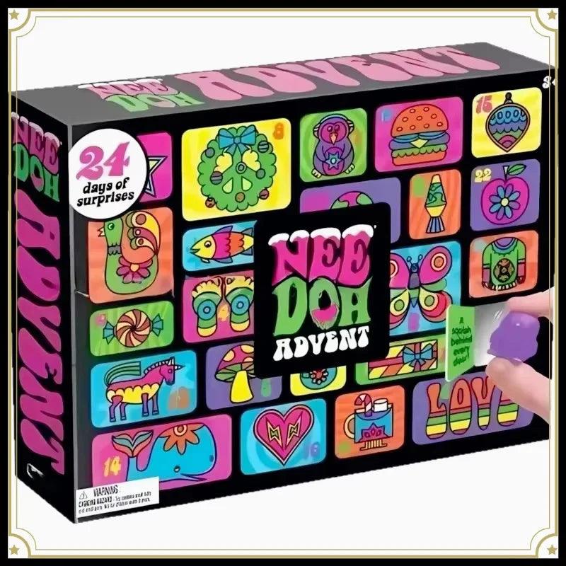 Advent Calendar | 24-Piece PVC Dolls | Toylandeu™