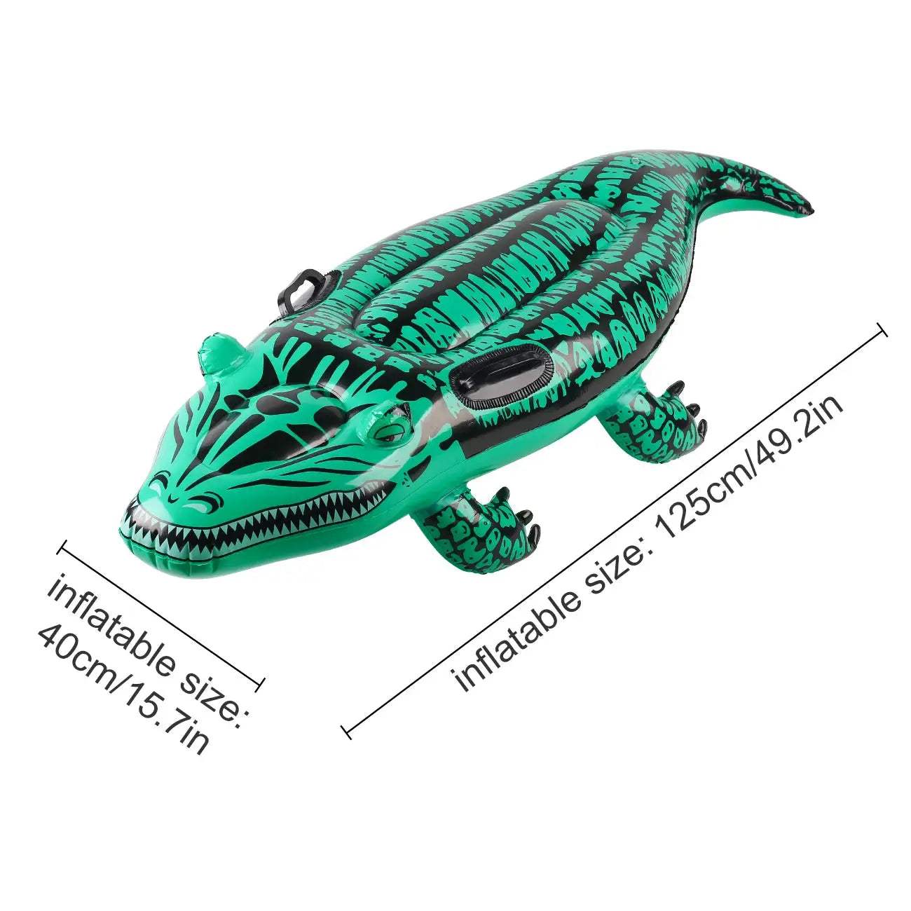  Crocodile Inflatable Pool Float Adventure Ready -  ToylandEU™