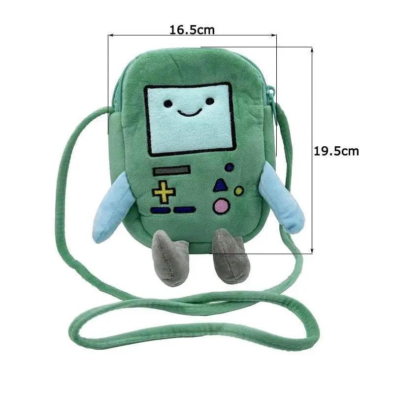  Adventure Time Finn & Jake Plush Crossbody Bag - Fun Anime Style Coin  -  ToylandEU™