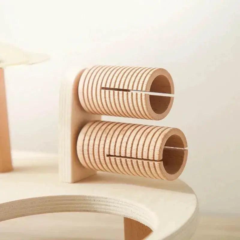  Aeolian Bells Wooden Montessori Xylophone Toy For Newborns Non Toxic Wood Educational Music Table -  ToylandEU™