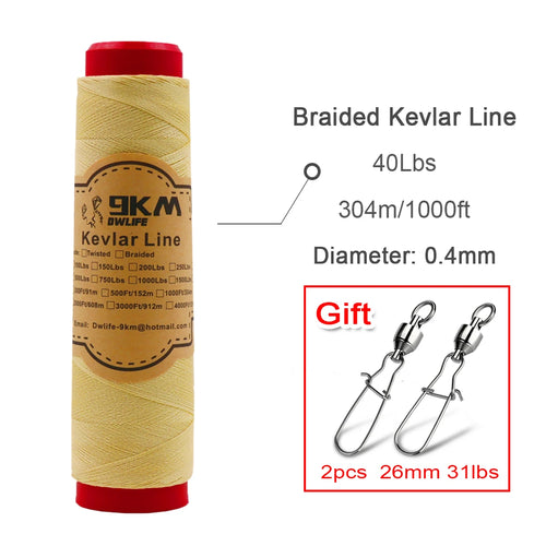 High Strength 100% DuPont Braided Kevlar Line - Versatile Outdoor Utility Rope ToylandEU.com Toyland EU