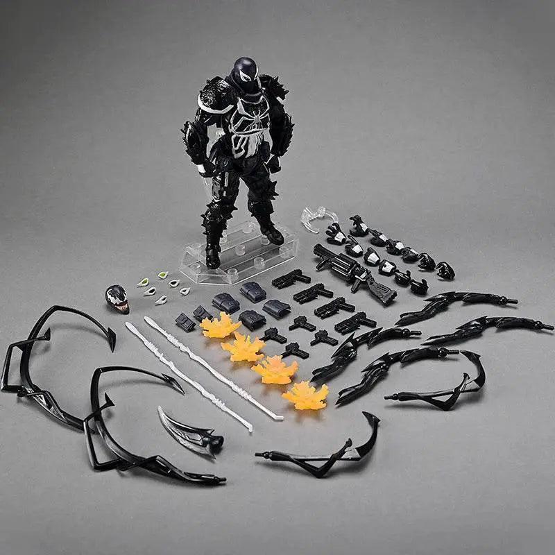  Agent Venom Action Figure Kaiyodo Revoltech Model Toy -  ToylandEU™