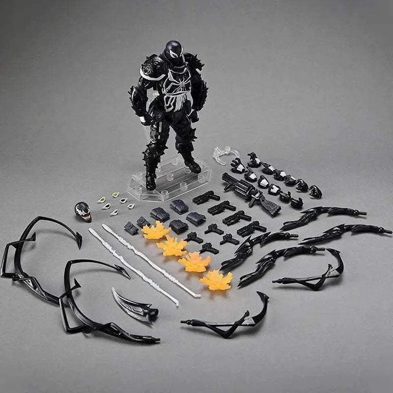  Agent Venom Action Figure Kaiyodo Revoltech Model Toy -  ToylandEU™