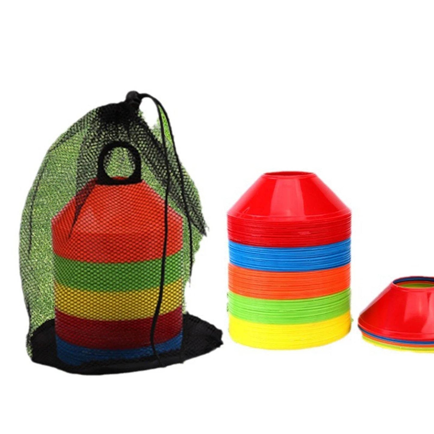 Agility Cones Multi Color for Sports Training - ToylandEU