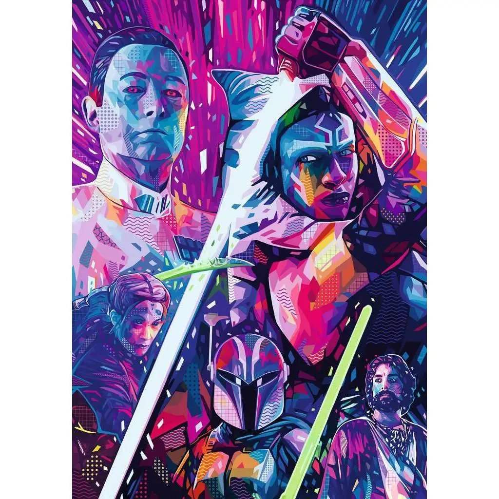 Star Wars Ahsoka Hyperspace Puzzle 500 Piece Collectible - ToylandEU