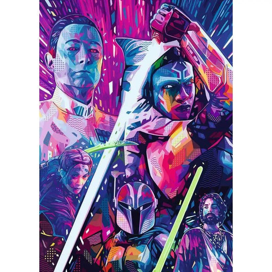 Star Wars Ahsoka Hyperspace Puzzle 500 Piece Collectible - ToylandEU