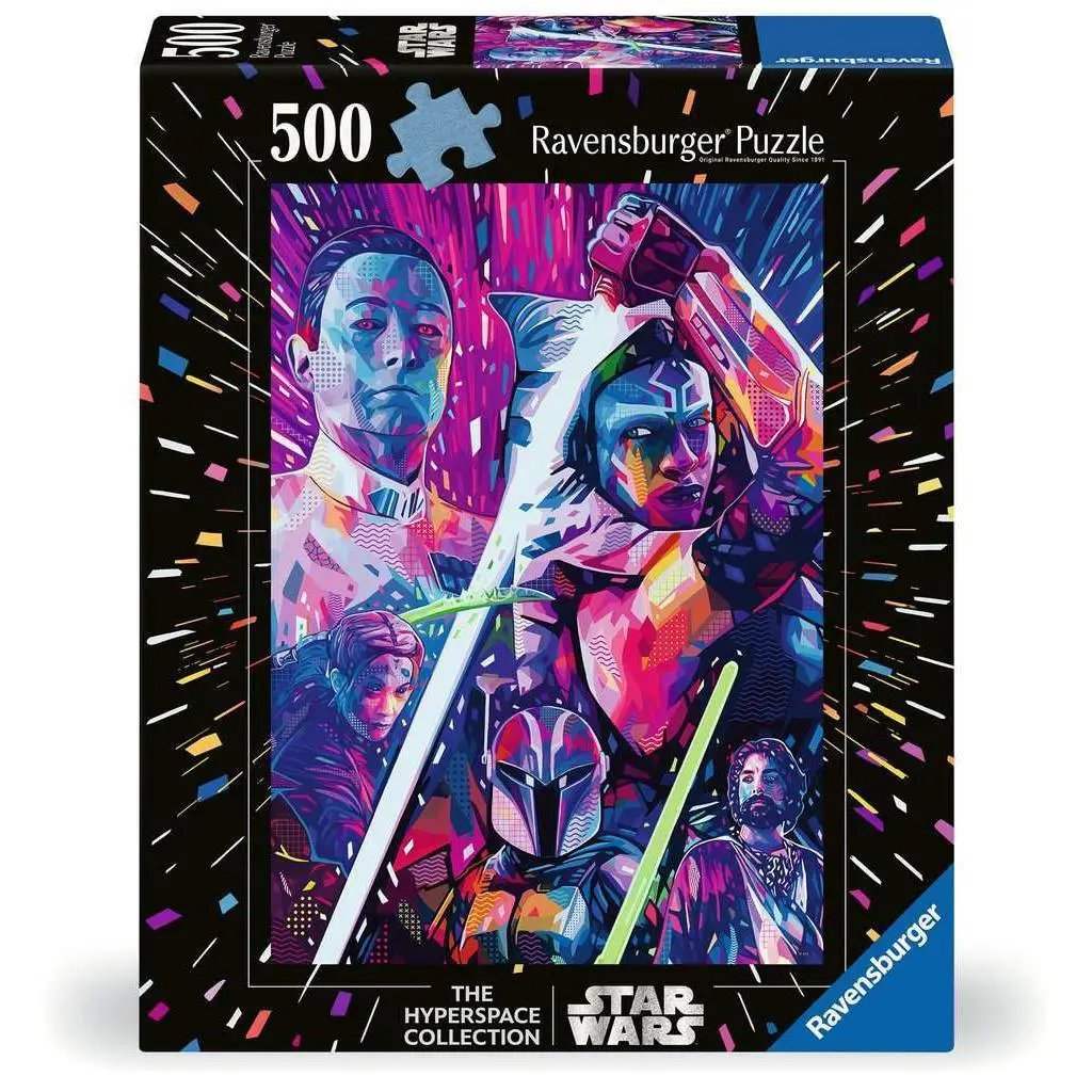 Ahsoka "Star Wars Hyperspace" 500 Piece Jigsaw Puzzle Ravensburger - ToylandEU
