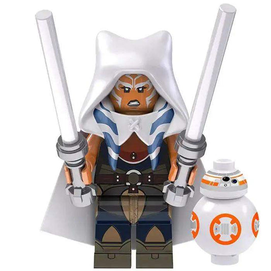 Ahsoka Tano & BB8 Droid Star Wars Lego Compatible Minifigure 4 - Minifigure Toys