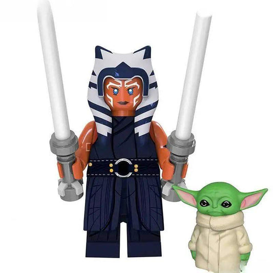 Ahsoka Tano & Grogu Lego Star Wars Minifigures custom Toys 6 - Minifigure Toys