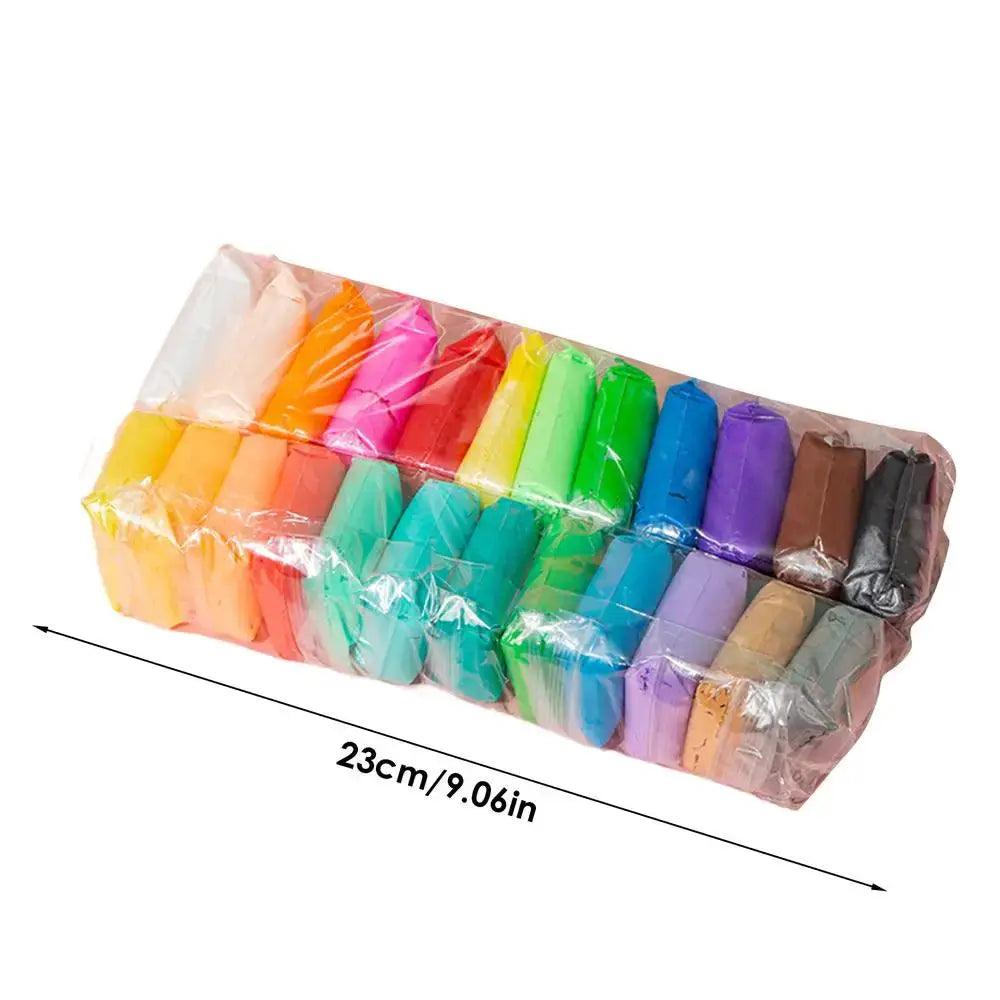  Air Dry Clay Modeling Set For Kids With Tools Colorful -  ToylandEU™