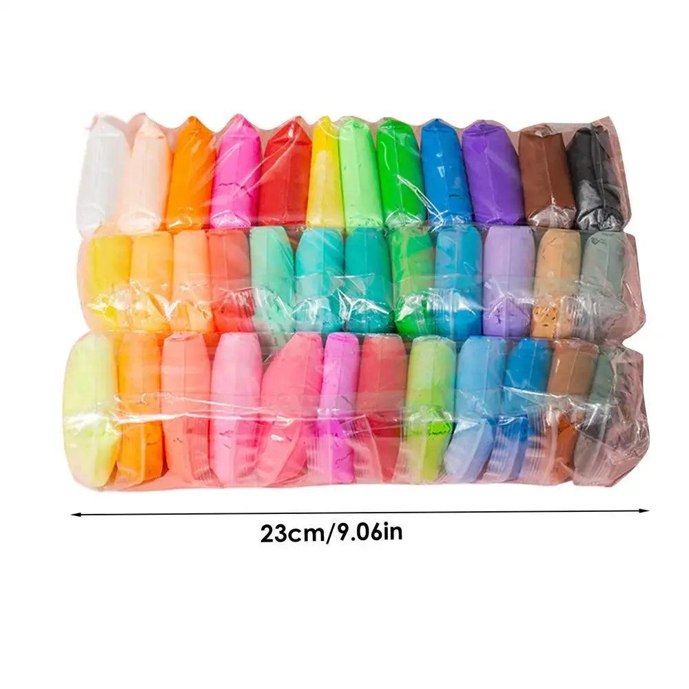  Air Dry Clay Modeling Set For Kids With Tools Colorful -  ToylandEU™