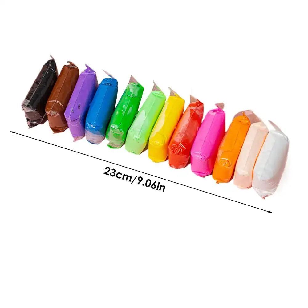  Air Dry Clay Modeling Set For Kids With Tools Colorful -  ToylandEU™