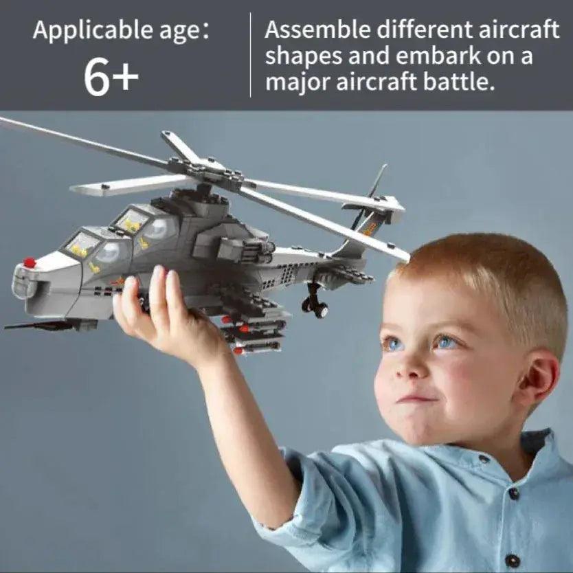  Air Force Building Blocks Aircraft Set for Creative Play -  ToylandEU™