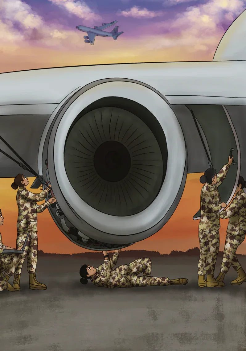 Air Force Children’s Book - My Mommy, My Airman by Matthew E. Miller - ToylandEU