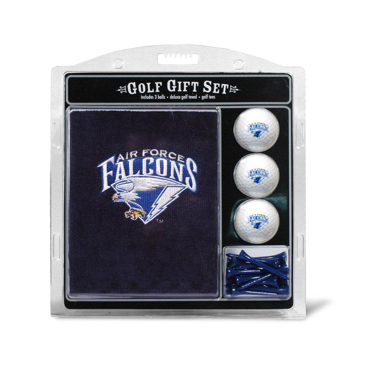 Air Force Falcons Golf Gift Set With Embroidered Towel - ToylandEU