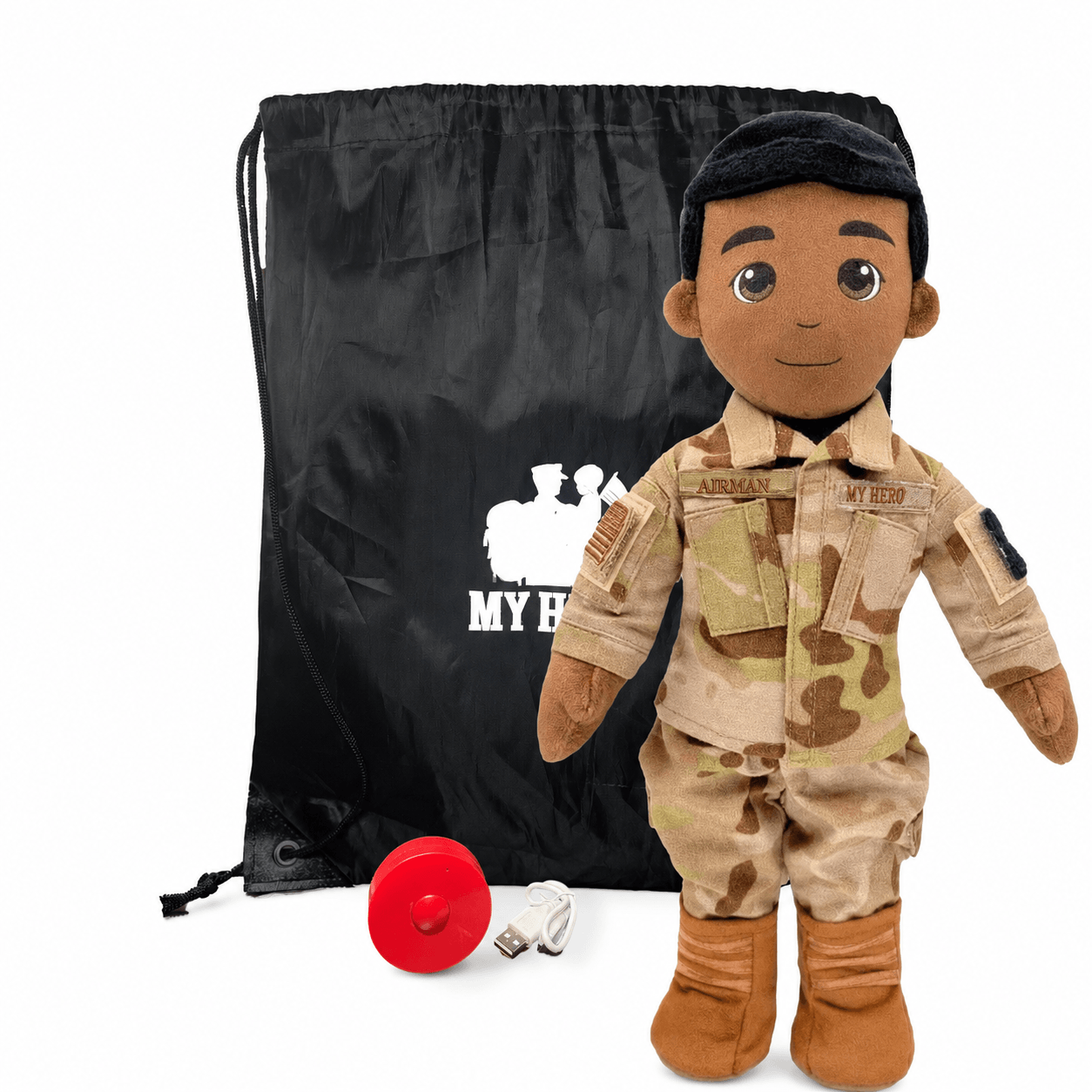  Air Force Recordable Plush Daddy Doll With Messages 