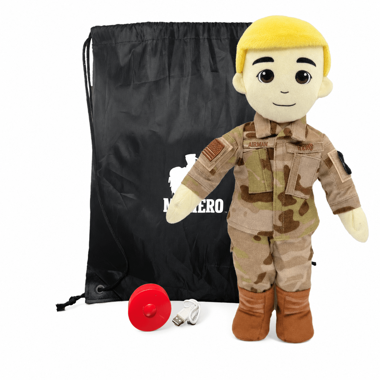  Air Force Recordable Plush Daddy Doll With Messages 