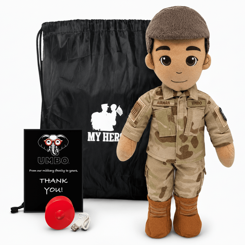  Air Force Recordable Plush Daddy Doll With Messages 