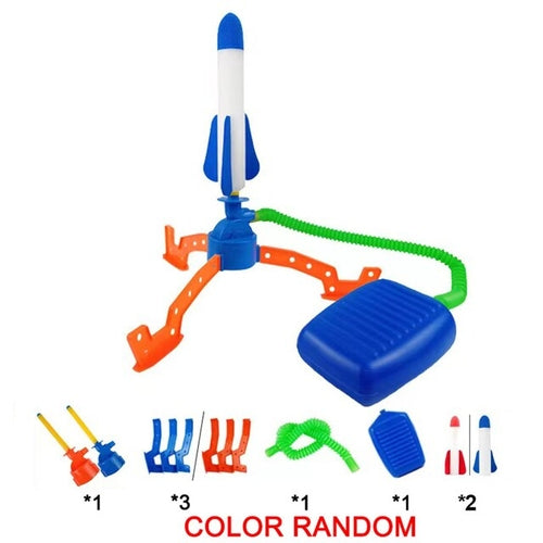 Air Rocket Foot Pump Launcher Toy For Outdoor Children Foot Flashing

Air-Powered Rocket Launcher Toy for Kids' Outdoor Fun ToylandEU.com Toyland EU