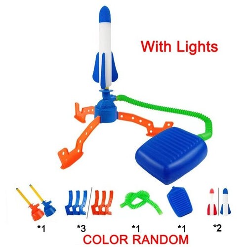 Air Rocket Foot Pump Launcher Toy For Outdoor Children Foot Flashing

Air-Powered Rocket Launcher Toy for Kids' Outdoor Fun ToylandEU.com Toyland EU