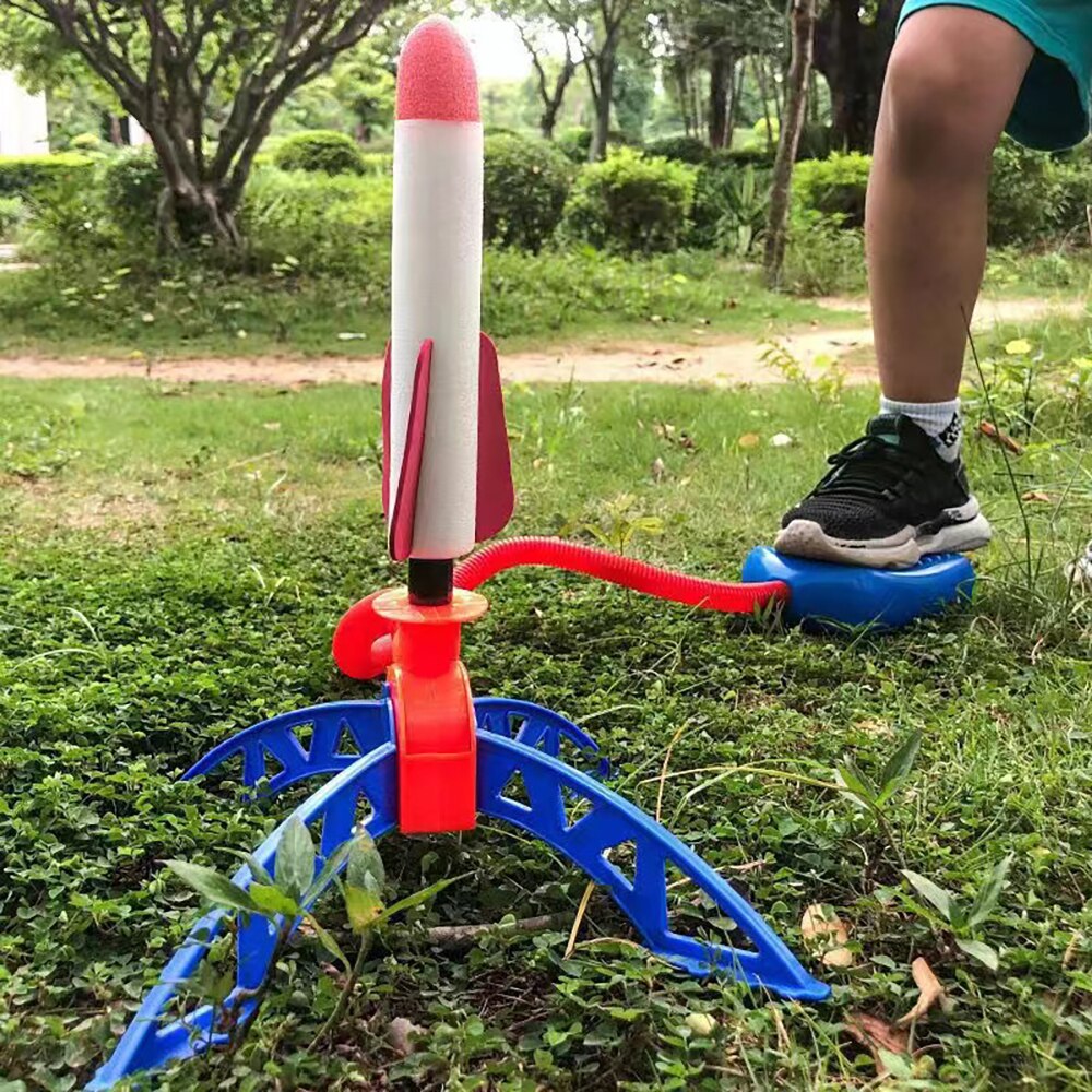 Air Rocket Foot Pump Launcher Toy For Outdoor Children Foot Flashing

Air-Powered Rocket Launcher Toy for Kids' Outdoor Fun - ToylandEU