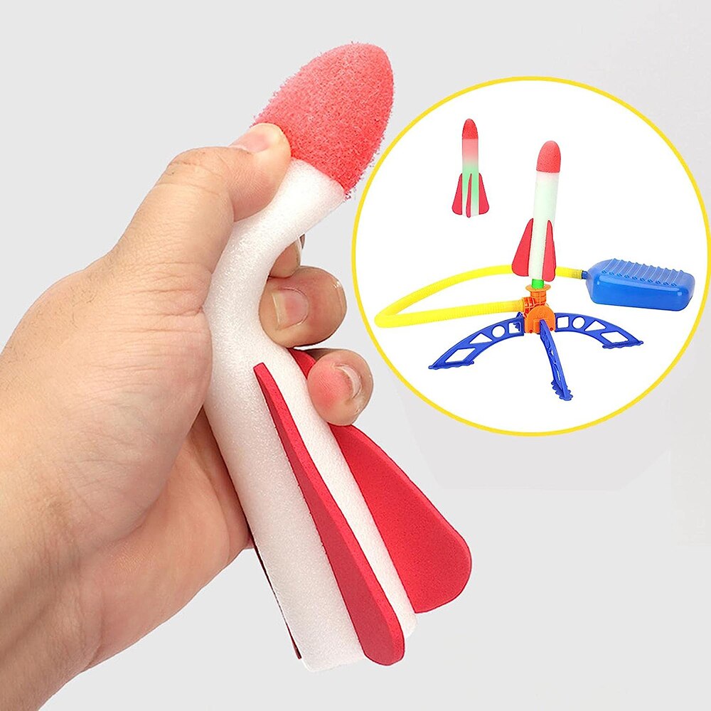 Air Rocket Foot Pump Launcher Toy For Outdoor Children Foot Flashing

Air-Powered Rocket Launcher Toy for Kids' Outdoor Fun - ToylandEU