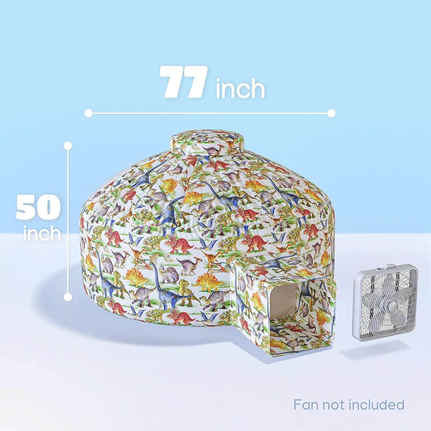 Air Tent Playhouse for Kids - Inflatable Dino Tent 2 Pack - ToylandEU