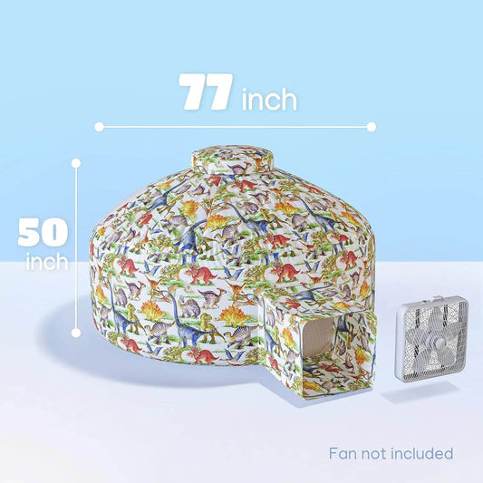 Air Tent Playhouse for Kids - Inflatable Dino Tent 2 Pack - ToylandEU