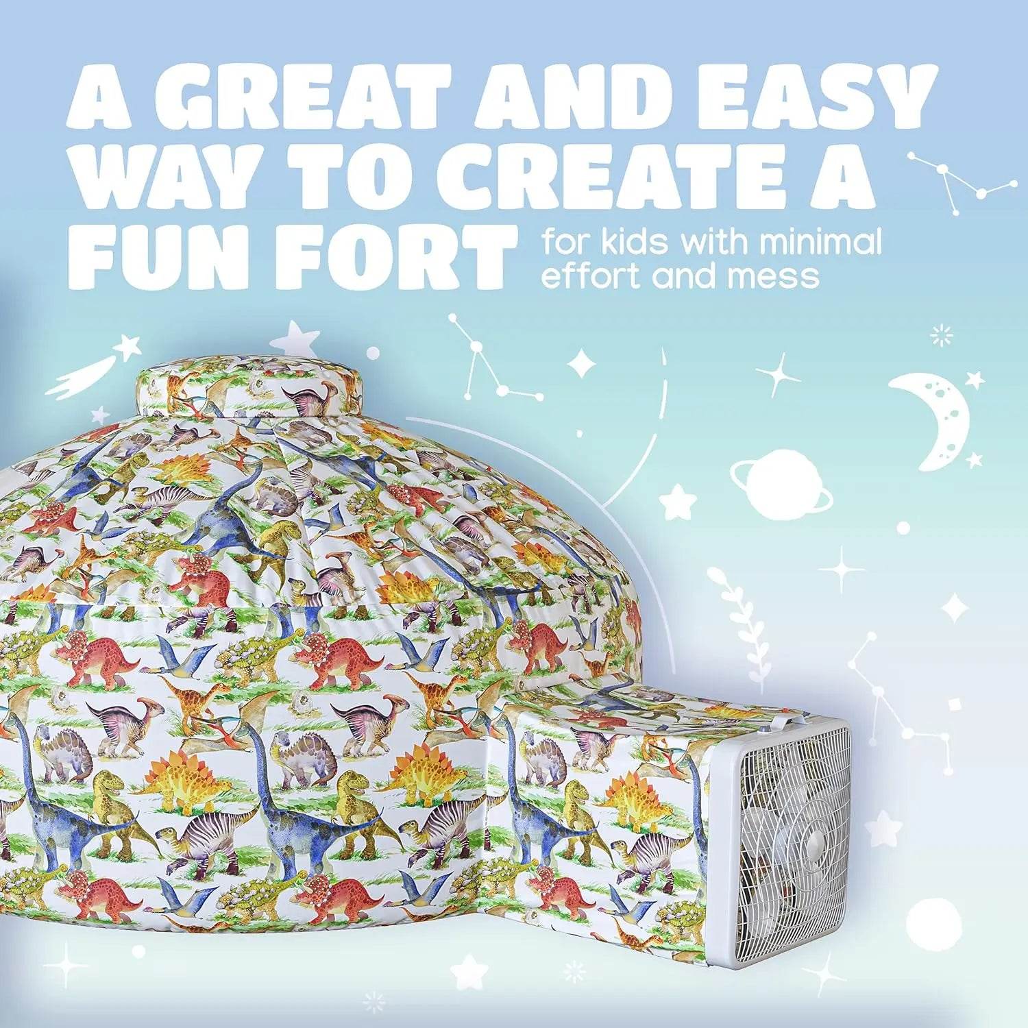 Air Tent Playhouse for Kids - Inflatable Dino Tent 2 Pack - ToylandEU