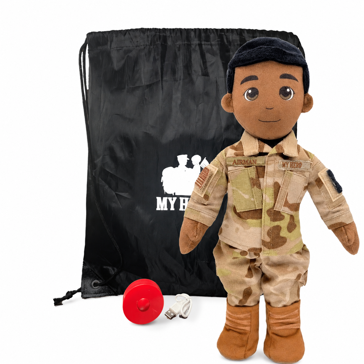  Air Force Recordable Plush Daddy Doll With Messages 