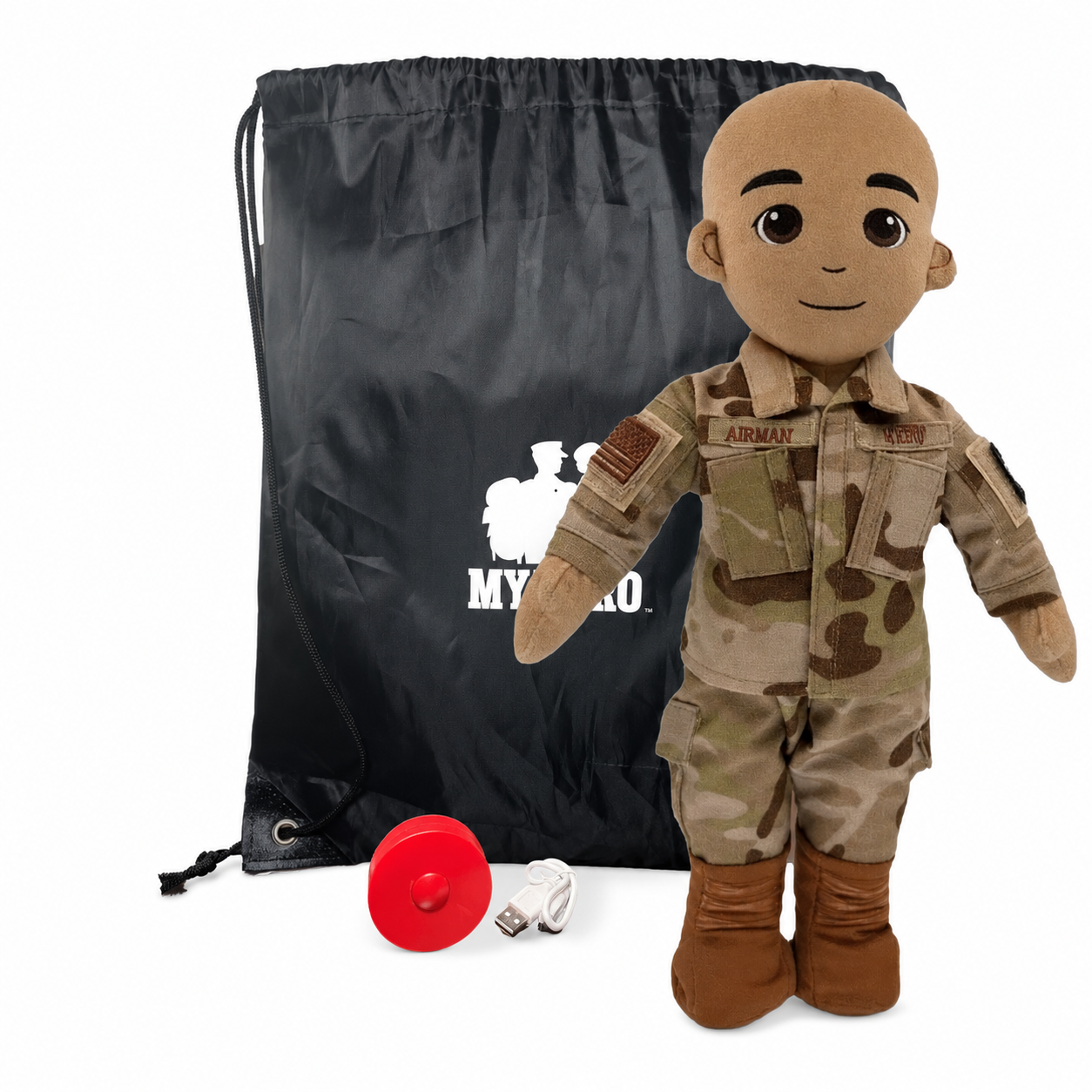  Air Force Recordable Plush Daddy Doll With Messages 