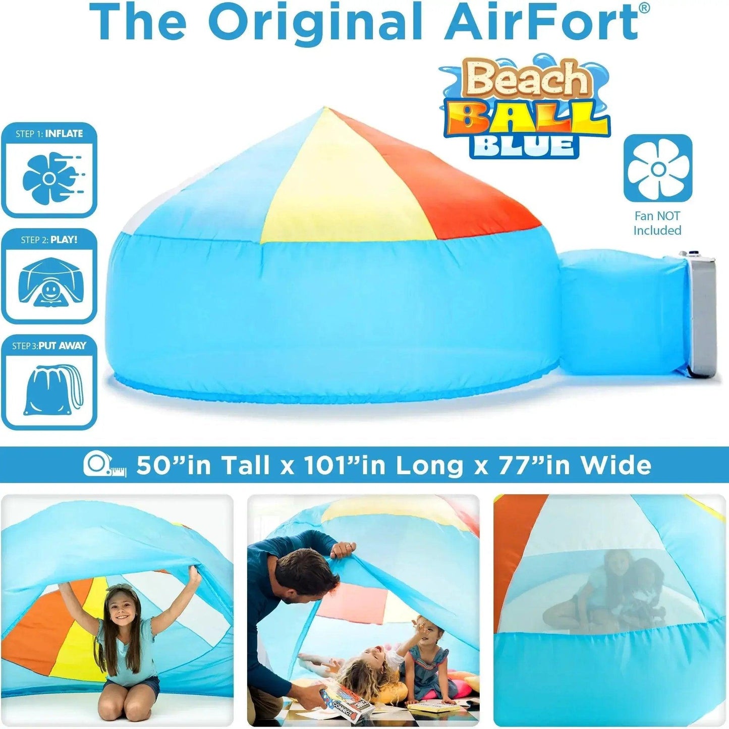  The Original AirFort - Beach Ball Blue -  ToylandEU™