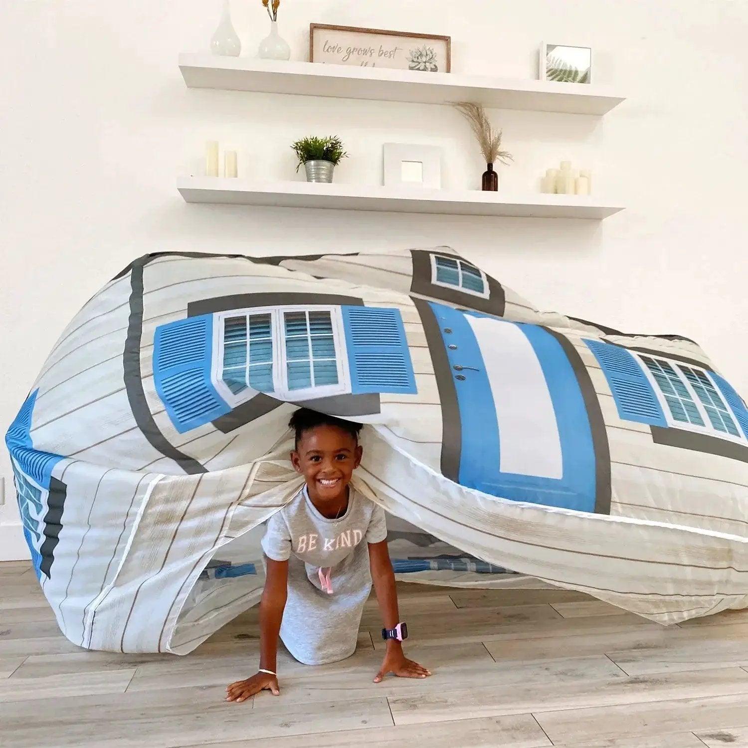  AirFort Cottage Play Tent Instant Indoor Fun -  ToylandEU™