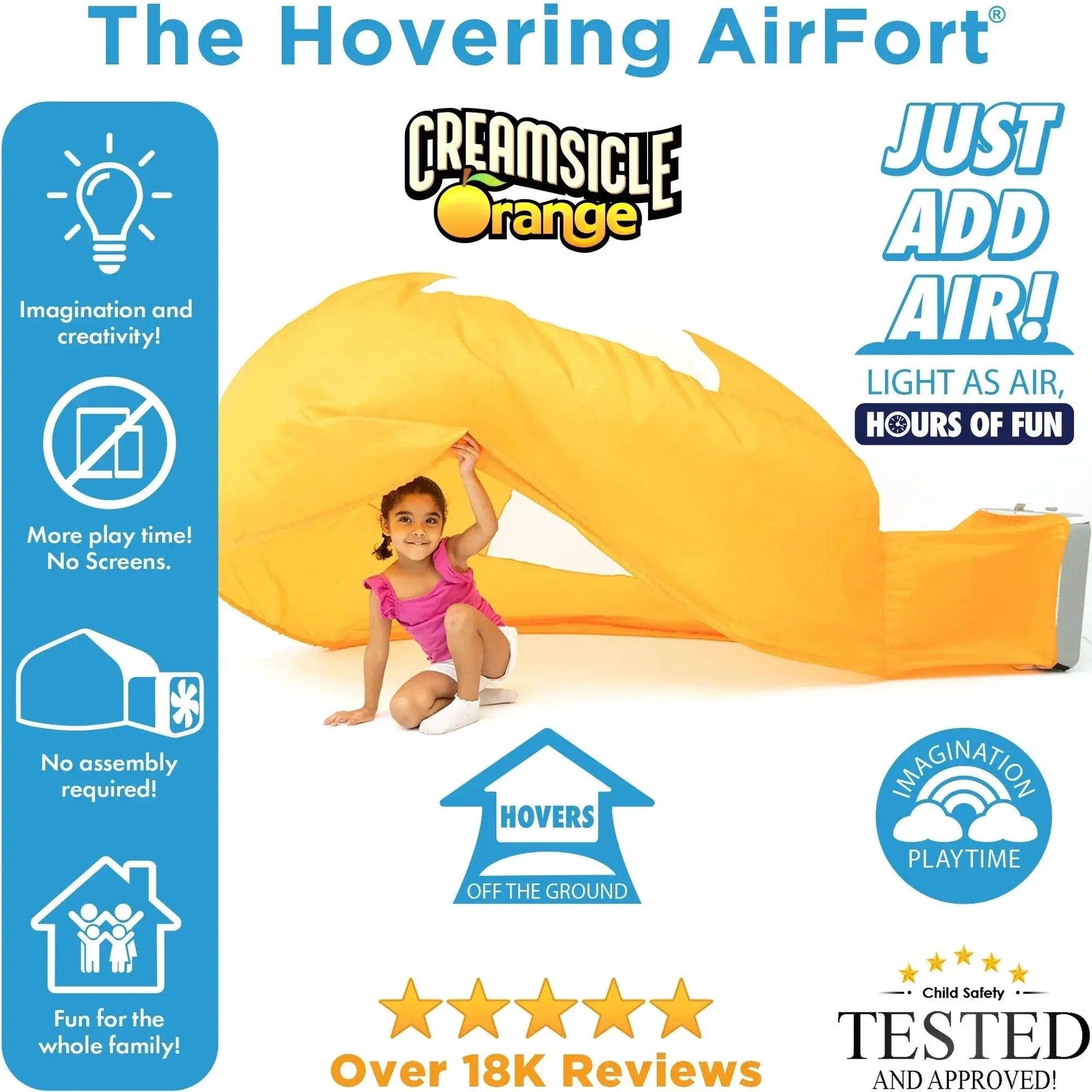  The Original AirFort - Creamsicle Orange -  ToylandEU™