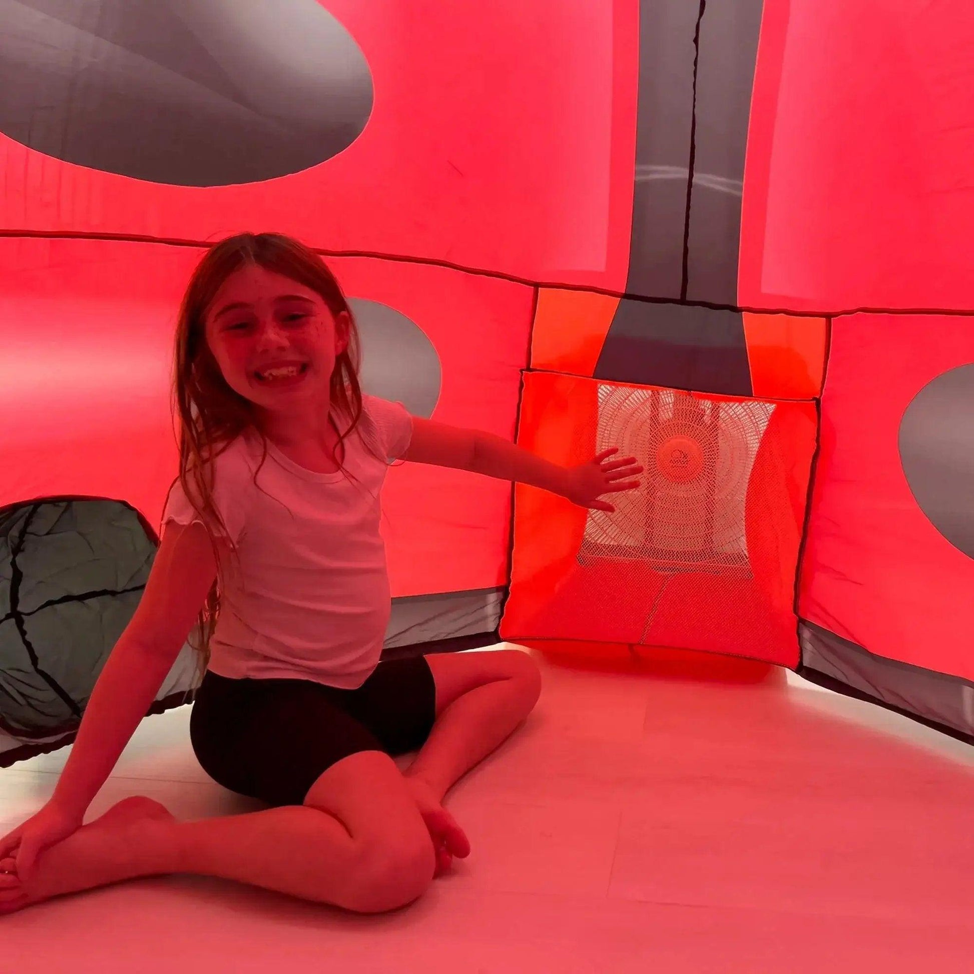  AirFort Ladybug Inflatable Play Tent Easy Setup -  ToylandEU™
